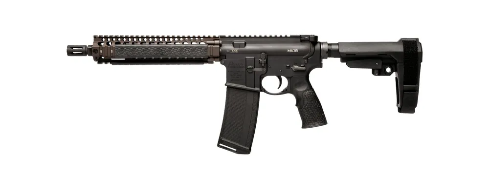 Daniel Defense DDM4 MK18 Pistol (FDE)