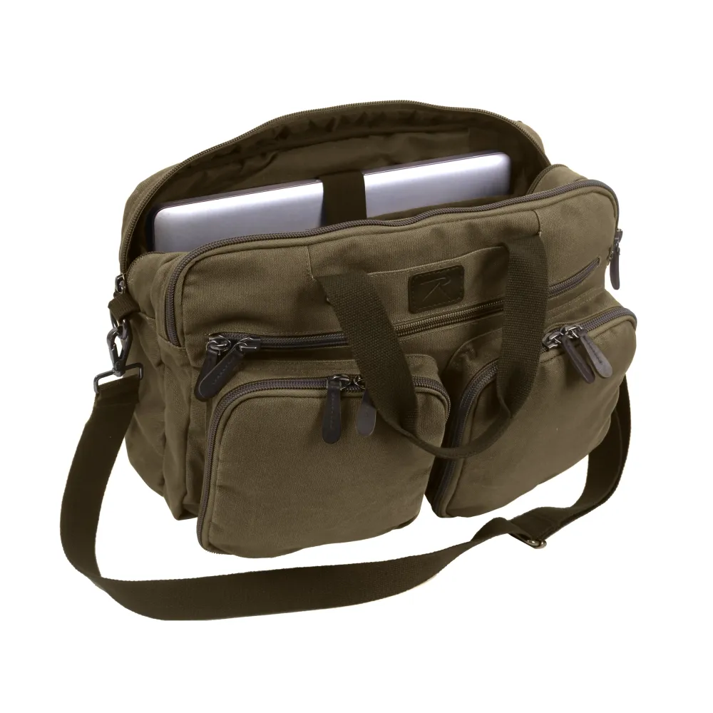 Rothco Canvas Briefcase Backpack
