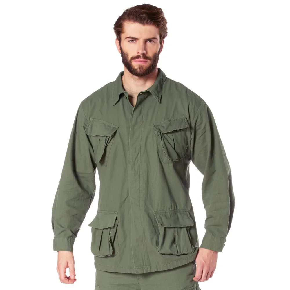 Rothco Vintage Vietnam Fatigue Rip-Stop Shirt