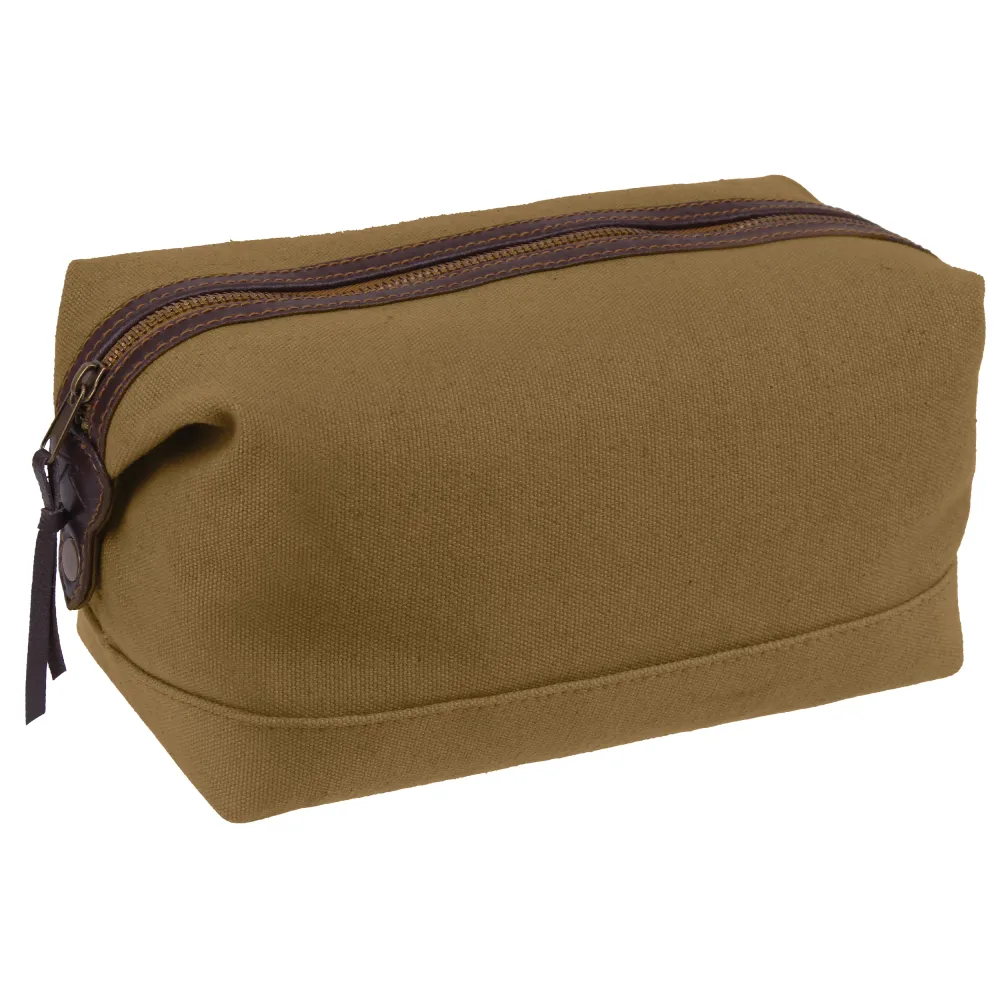 Rothco Canvas & Leather Travel Kit