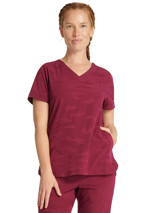 Healing Hands Joy Camo Top