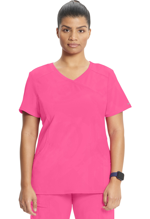 Cherokee Infinity Infinity Mock Wrap Top