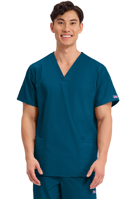 Cherokee Workwear Originals Unisex V-Neck Top