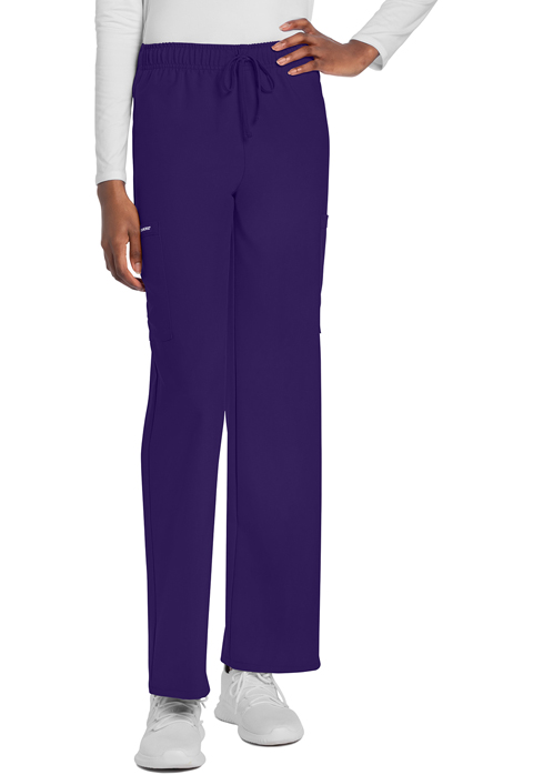 Cherokee Unisex Mid Rise Drawstring Straight Pant