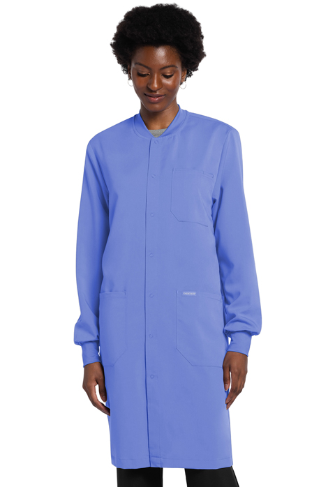 Cherokee 40" Snap Front Lab Coat