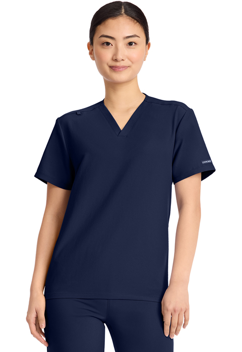 Cherokee V-Neck No Pocket Top