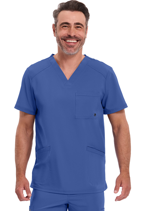 Cherokee Infinity Infinity Men's V-Neck Top