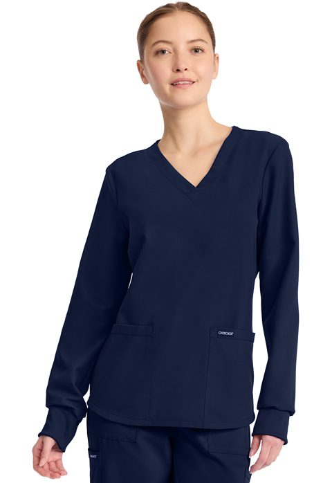Cherokee Long Sleeve Modesty Top
