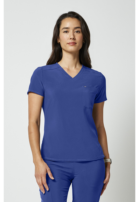 Cherokee Allura Tuckable V-Neck Top
