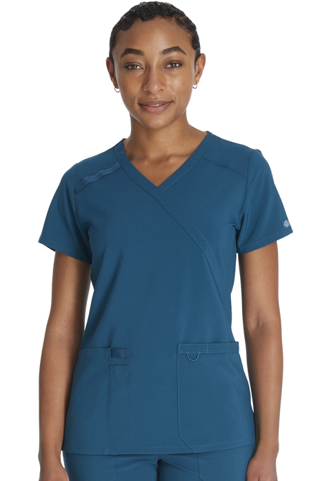 Dickies Mock Wrap Top