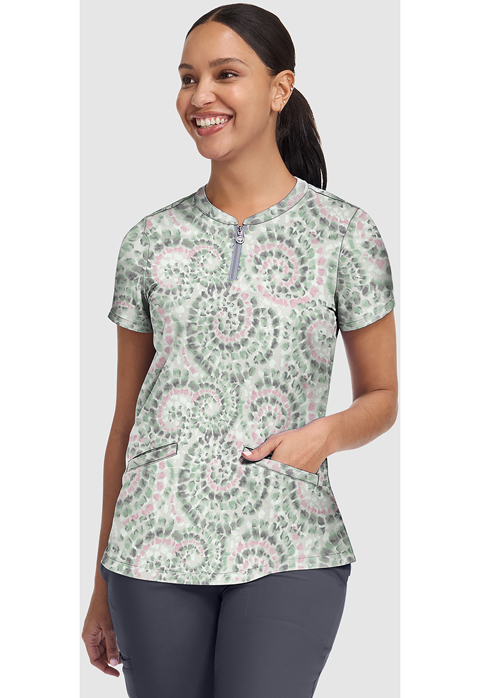 Healing Hands Ivy Print Top