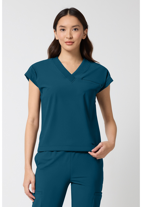 Cherokee Women's Dolman V-Neck Top