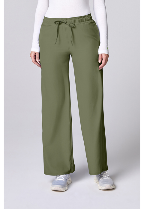 Med Couture Wide Leg Pintuck Pant