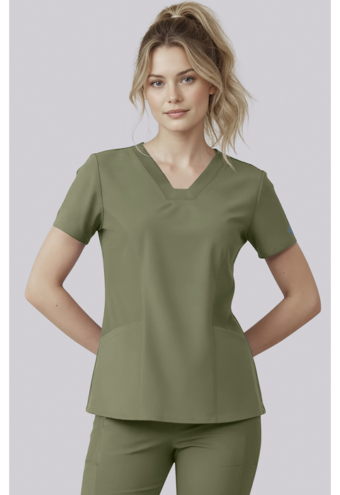 Med Couture Insight V-Neck Top