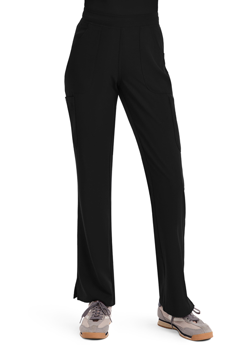 Med Couture Women's Mid Rise Flare Leg Pant