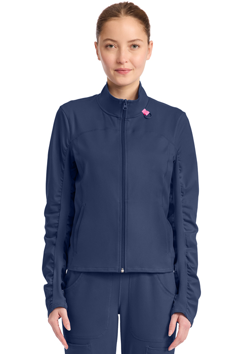 Med Couture Amp Knit Warm Up Jacket