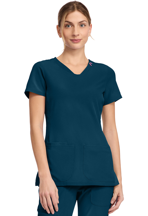 Med Couture Amp V-Neck Top