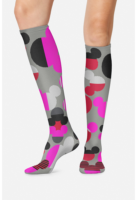 Tooniforms Women's 10-15mmHg Compression Socks