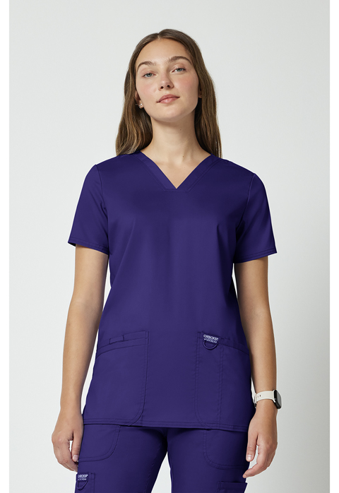 Cherokee Workwear Revolution V-Neck Top