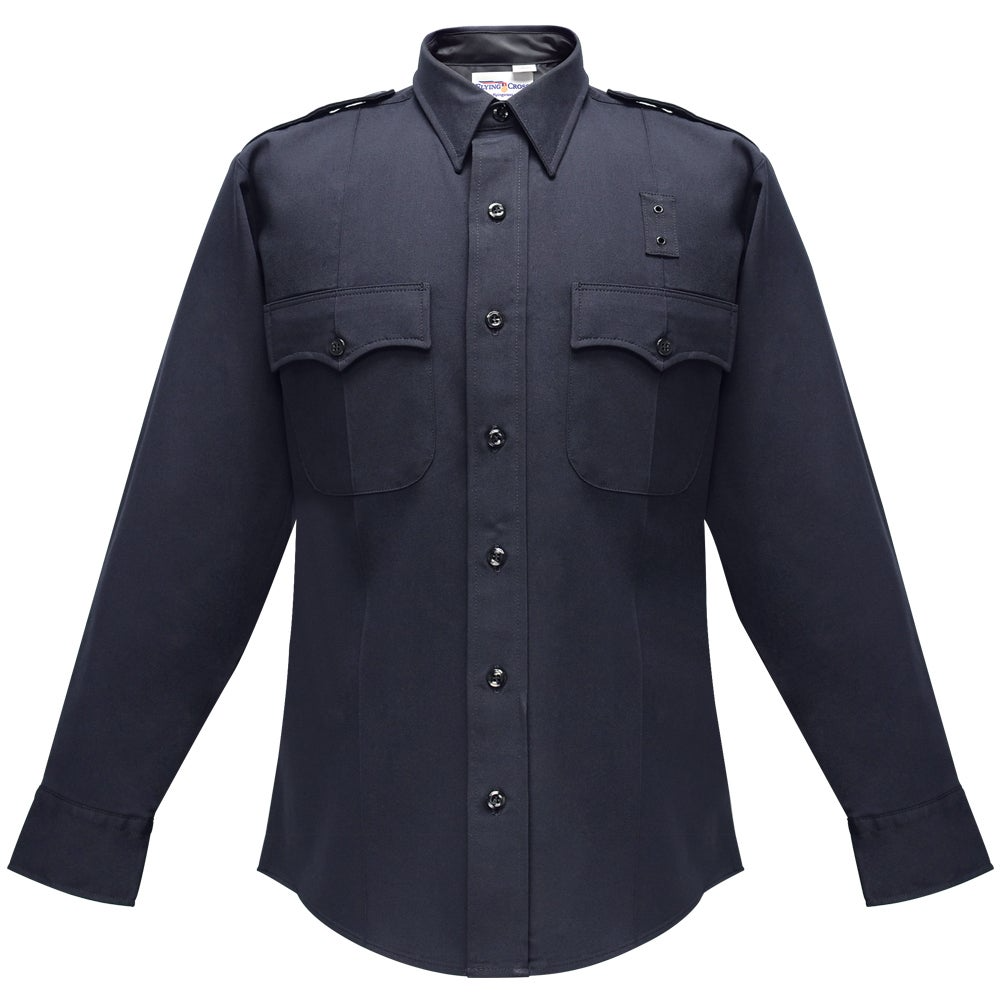 Deluxe Tactical Long Sleeve Shirt with Com Ports - LAPD Navy