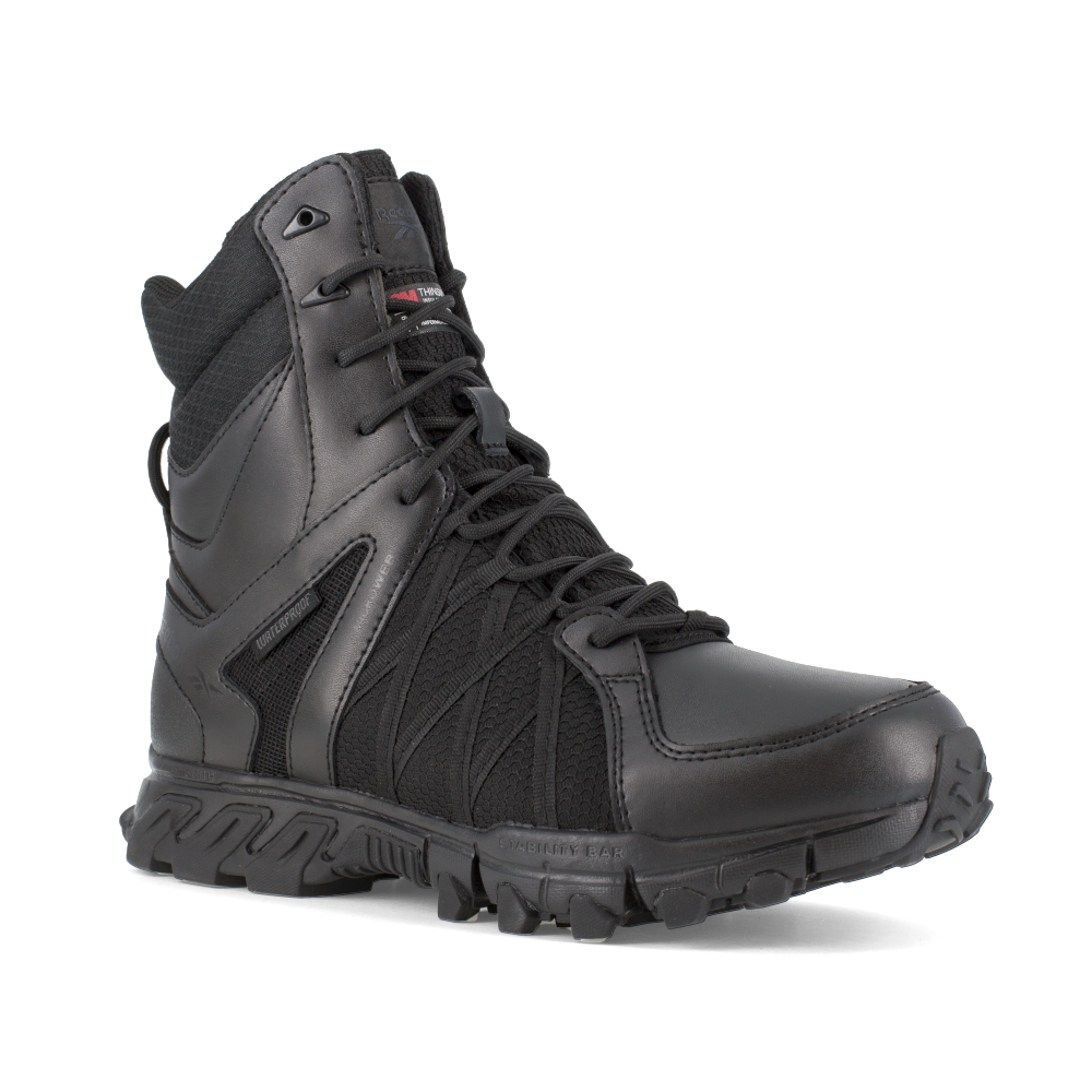 Trailgrip Tactical 8'' Waterproof Insulated Boot with Soft Toe - Black