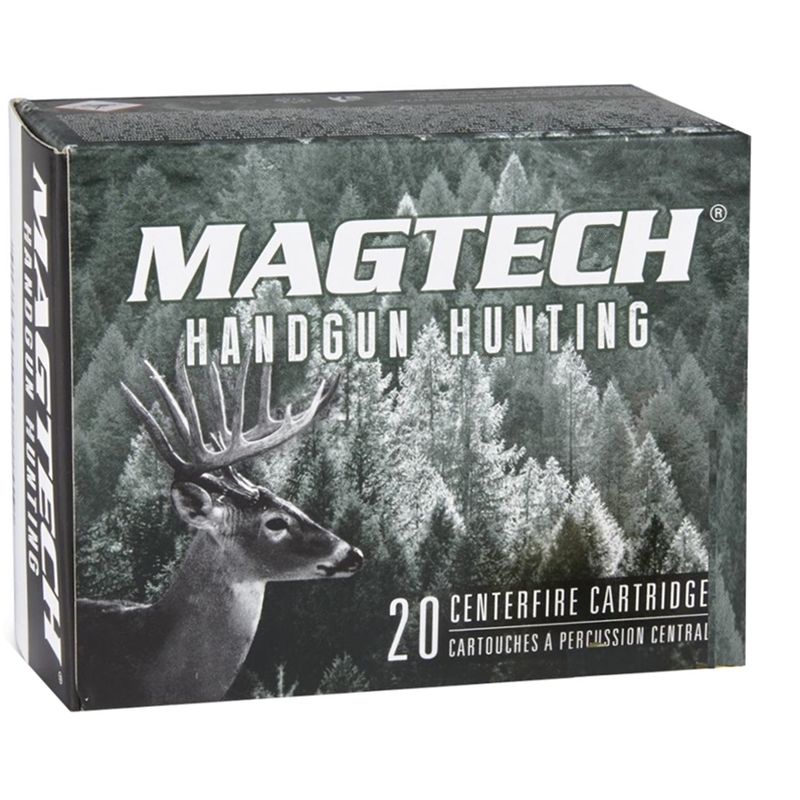 Magtech Sport 44 Remington Magnum Ammo 200 Grain Solid Copper Hollow Point – 44D
