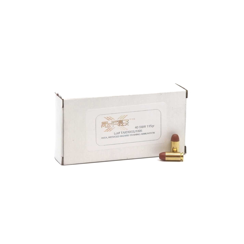 Geco Super Matrix 40 S&W Ammo 115 Grain Lead Free Frangible – 404040500
