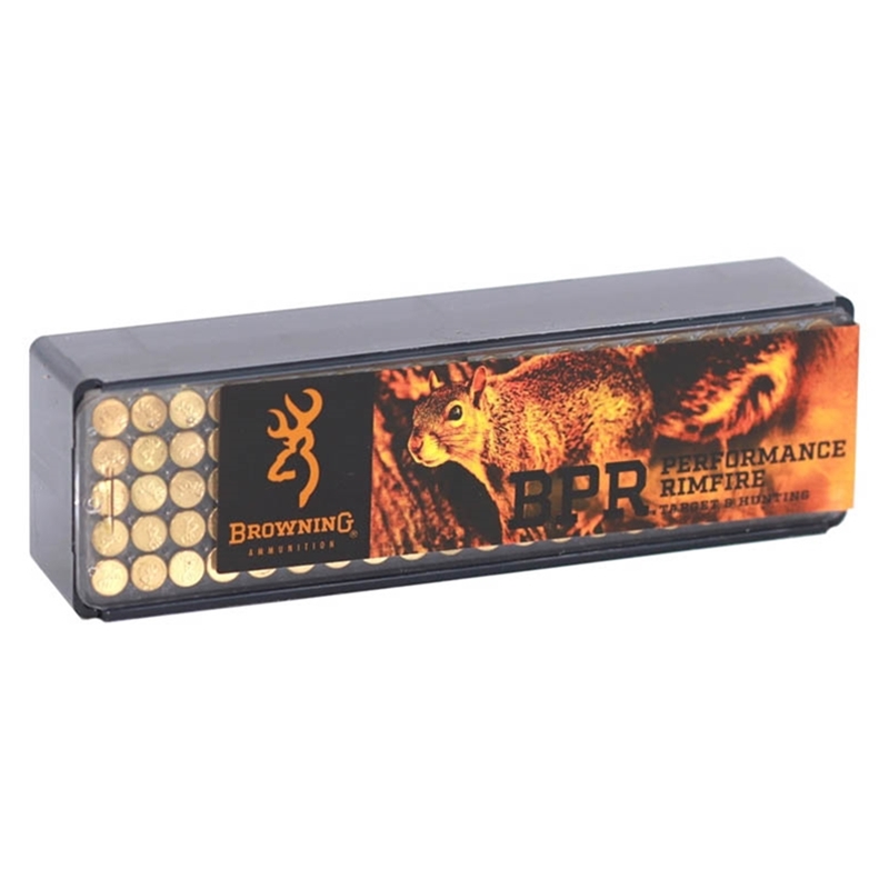 Browning BPR 22 WMR Ammo 40 Grain Jacketed Hollow Point - B195122050
