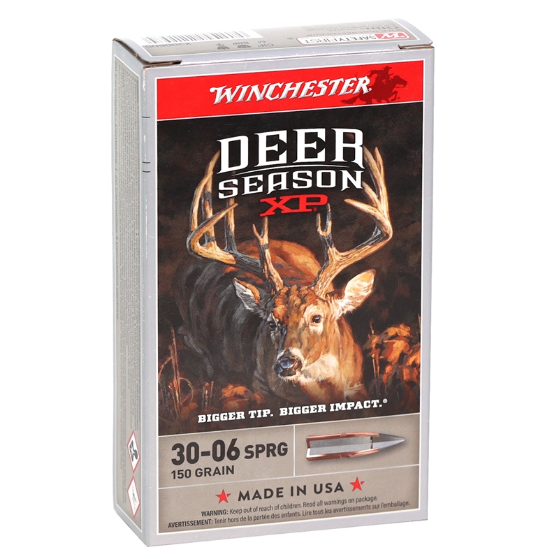Winchester Deer Season XP 30-06 Springfield Ammo 150 Grain Extreme Point Polymer Tip - X3006DS