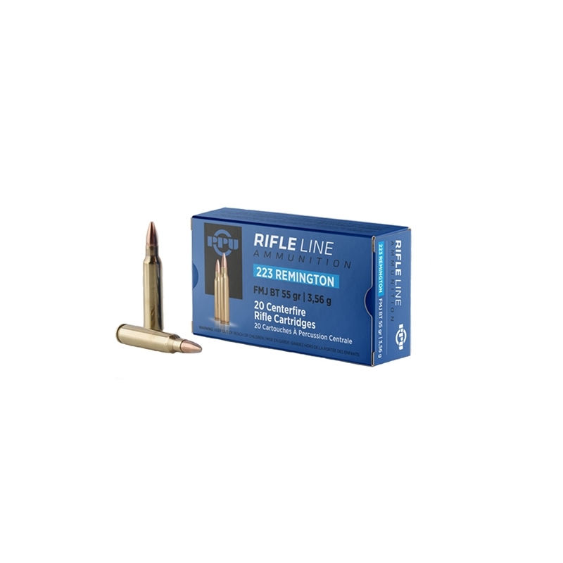 Prvi Partizan 223 Ammo 55 Grain Full Metal Jacket - PP223F1