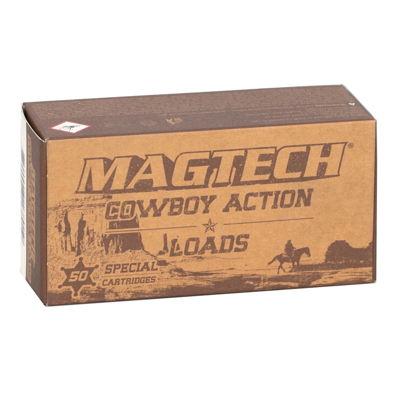 Magtech Cowboy Action 38 Special Ammo 158 Grain Lead Flat Nose - 38L