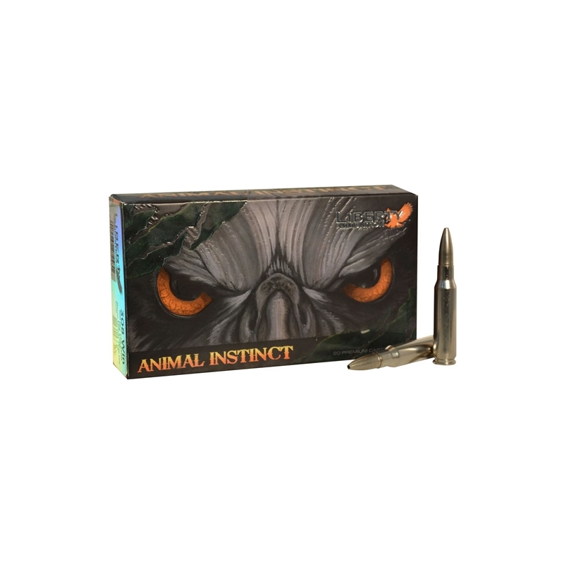 Liberty Animal Instinct 308 Winchester Ammo 100 Grain Fragmenting Hollow Point Lead-Free