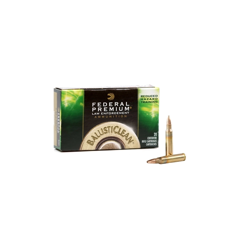 Federal Premium BallistiClean RHT 5.56x45mm Ammo 45 Grain Lead Free - B556P1