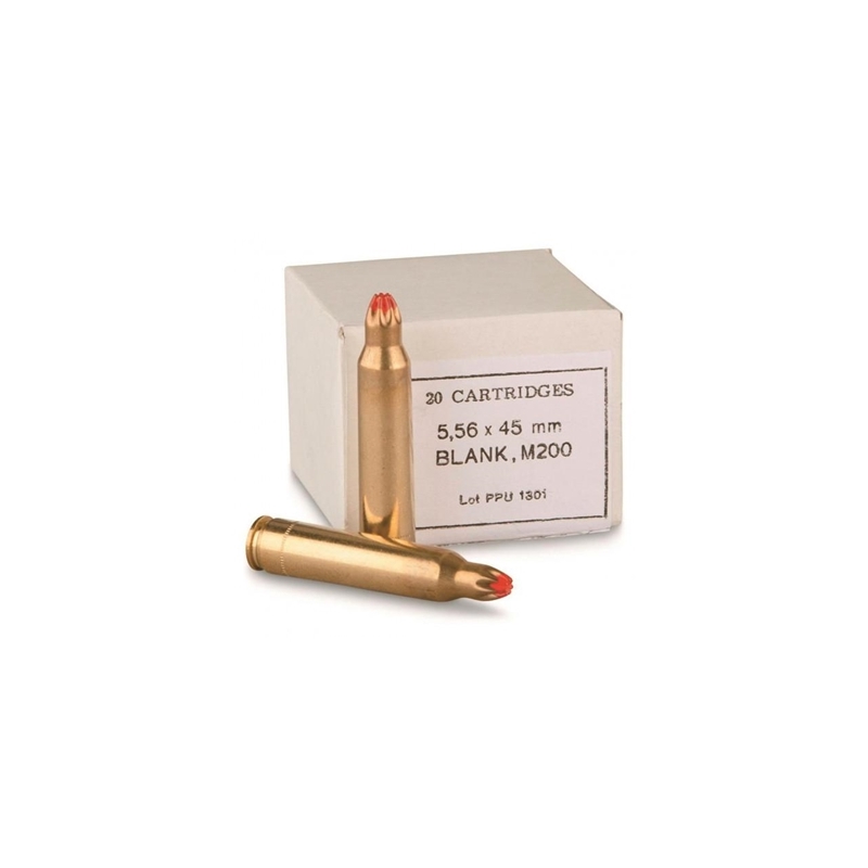 Prvi Partizan Blank 223 Remington/5.56mm NATO Ammo Brass Cased *Blanks* - PPB556