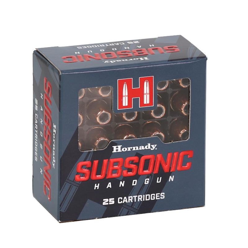 Hornady Subsonic 9mm Ammo 147 Grain XTP - 90287