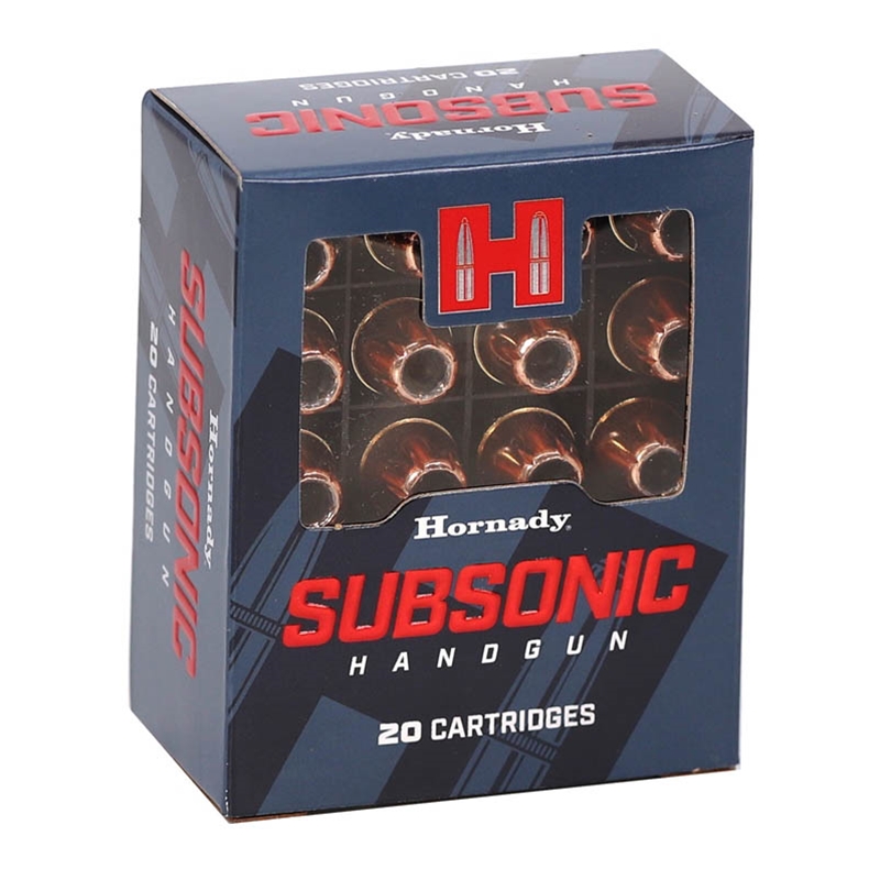 Hornady Subsonic 45 ACP Auto Ammo 230 Grain XTP Hollow Point - 90971
