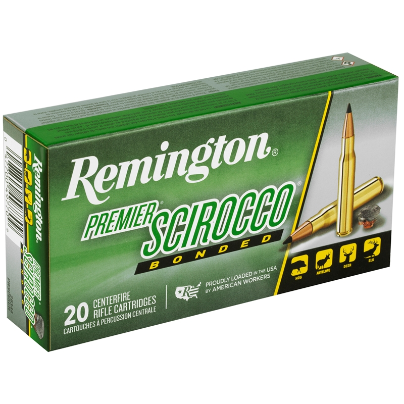 Remington Premier 6.5 Creedmoor Ammo 130 Grain Scirocco Bonded - PRSC65CM