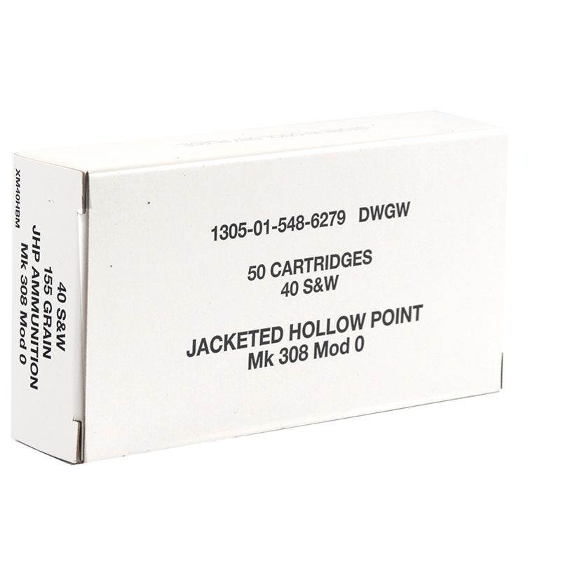 Federal Classic 40 S&W Ammo 155 Grain Hi‑Shok Jacketed Hollow Point – XM40HBM