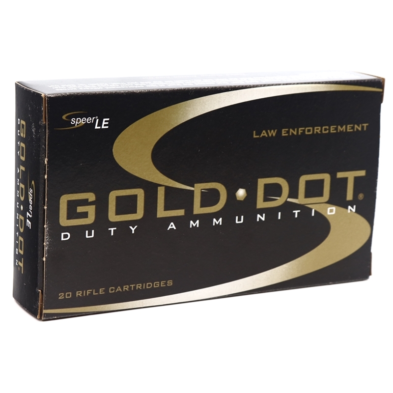 Speer Gold Dot LE Duty 308 Winchester Ammo 150 Grain Soft Point - 24457