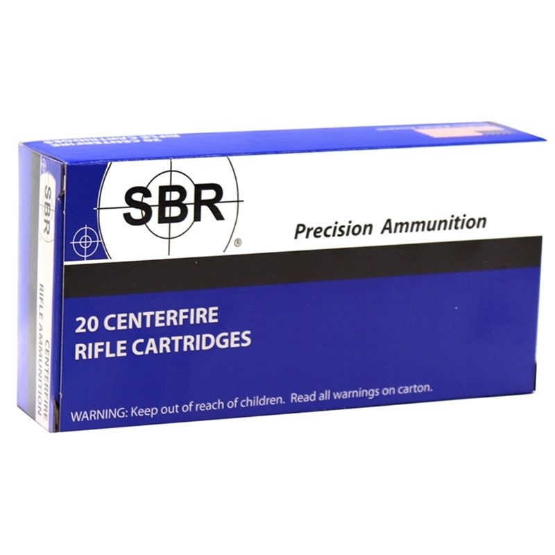 SBR Precision 308 Winchester Ammo 175 Grain Hollow Point Boat Tail Sierra Matchking - MC3082