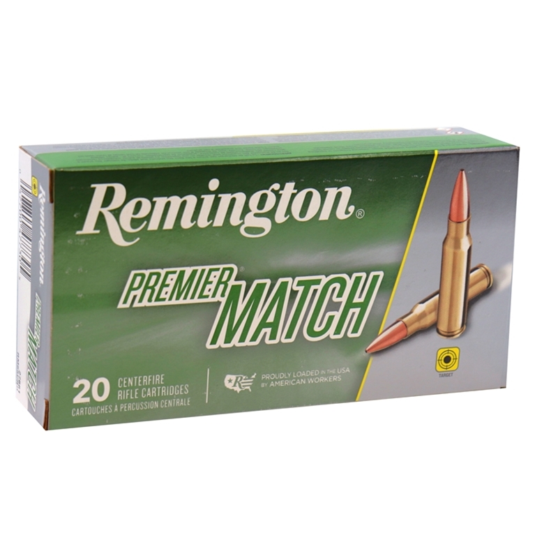 Remington Premier Match 6.5 Creedmoor Ammo 140 Grain Barnes Open Tip Match - RM65CRD