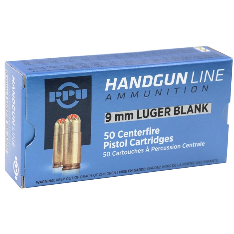 Prvi Partizan 9mm Luger Ammo BLANKS - PPB9L