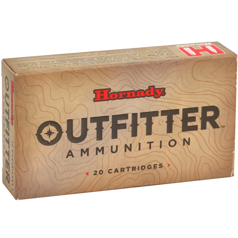 Hornady Outfitter 6.5 Creedmoor Ammo 120 Grain Copper Alloy Expanding Lead-Free - 814874