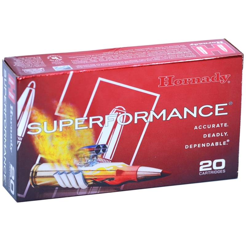 Hornady Superformance 6.5 Creedmoor Ammo 120 Grain Copper Alloy Expanding Polymer Tip Lead Free - 814904