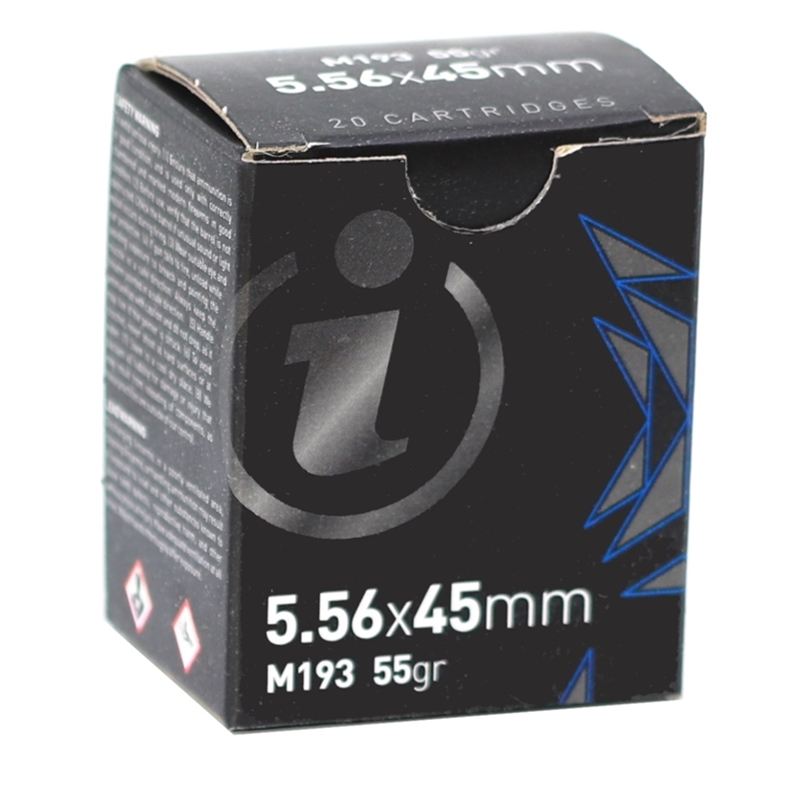 Igman 5.56x45MM M193 Ammo 55 Grain Full Metal Jacket - IGMAN556