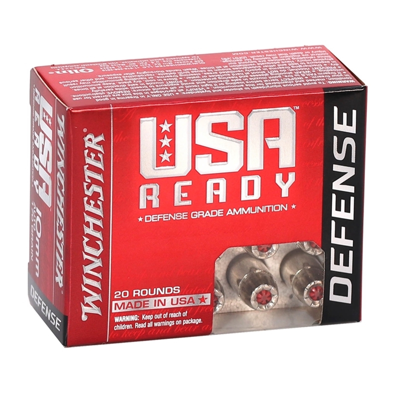 Winchester USA Ready 10 mm Ammo 170 Grain Hex-Vent Hollow Point - RED10HP
