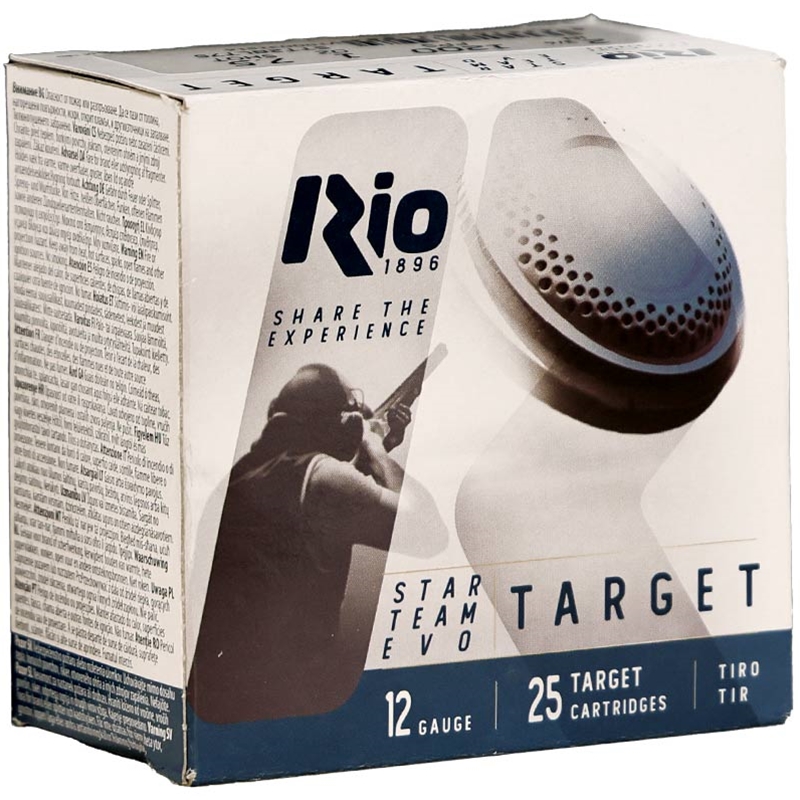 Rio Star Team Evo 12 Gauge Ammo 2 3/4 1 1/8 oz #7.5 Shot - STT3275