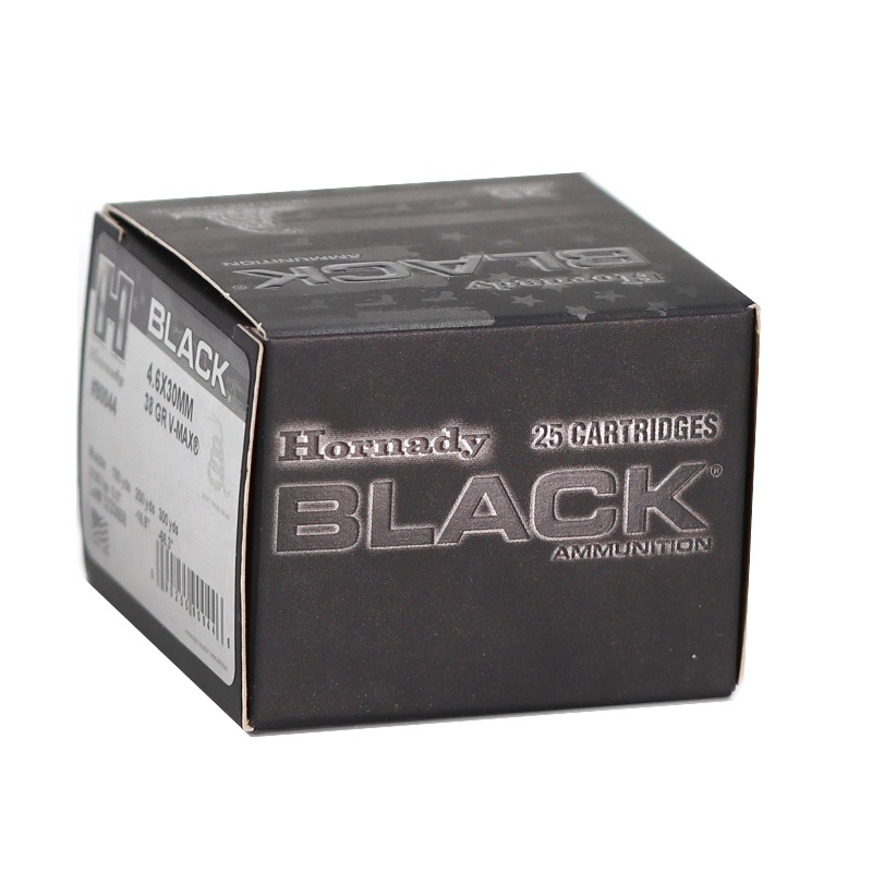 Hornady Black 4.6x30mm Ammo 38 Grain V-Max - 90044