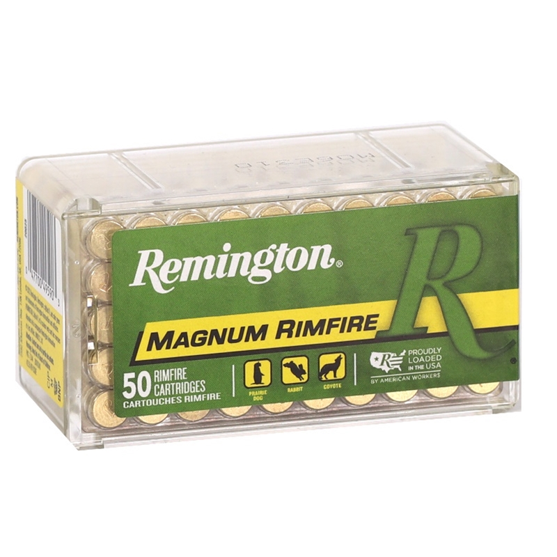 Remington Magnum Rimfire 17 HMR Ammo 20 Grain Jacketed Soft Point - R17HM2