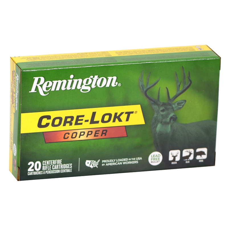Remington Core-Lokt 270 Winchester Ammo 130 Grain Copper Hollow Point - RCC270W2